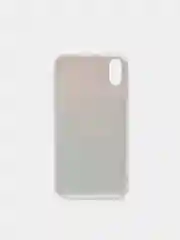 Багровый чехол Apple iPhone XR силиконовый с рисунком