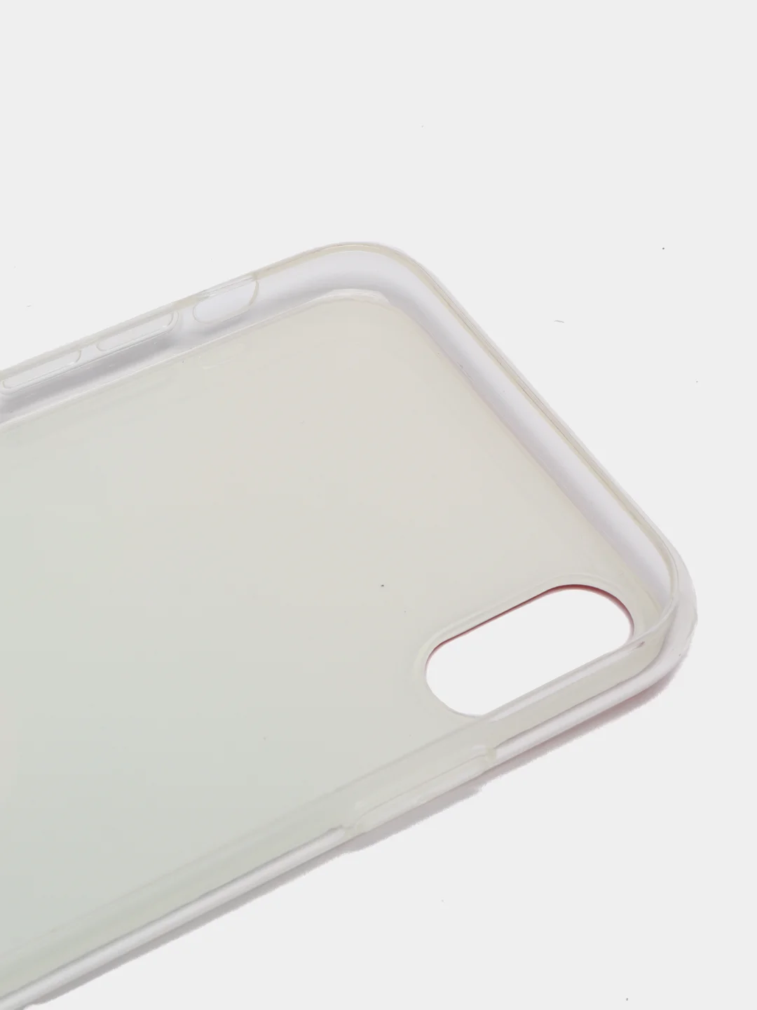 Багровый чехол Apple iPhone XR силиконовый с рисунком