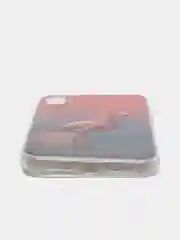 Багровый чехол Apple iPhone XR силиконовый с рисунком