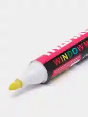 Желтый маркеры меловые для стекла, 7 цветов, LED