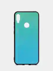 Бирюзовый градиентный чехол из закалённого стекла для Honor Huawei 8A,8X,9X,10I,10LITE,P20,P30,8S,Y5