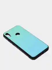 Бирюзовый градиентный чехол из закалённого стекла для Honor Huawei 8A,8X,9X,10I,10LITE,P20,P30,8S,Y5
