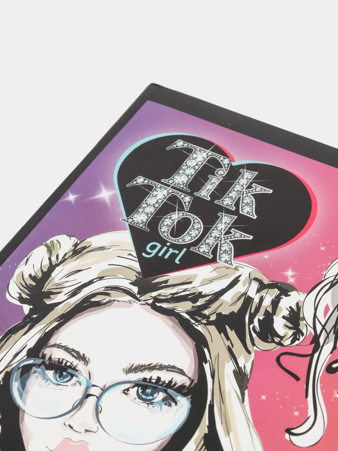 Алый тетрадь 48 листов в клетку TIK TOK GIRL