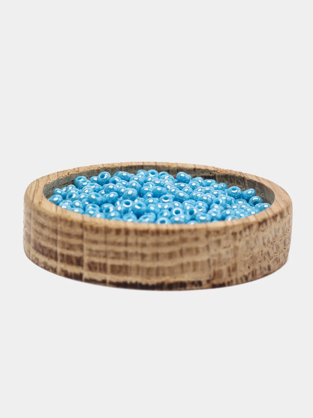 Синий меланж чешский бисер Preciosa 10/0, Opaque sfinx, 10 и 50 грамм