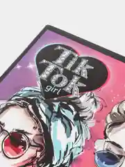 Аметистовый тетрадь 48 листов в  клетку TIK TOK GIRL