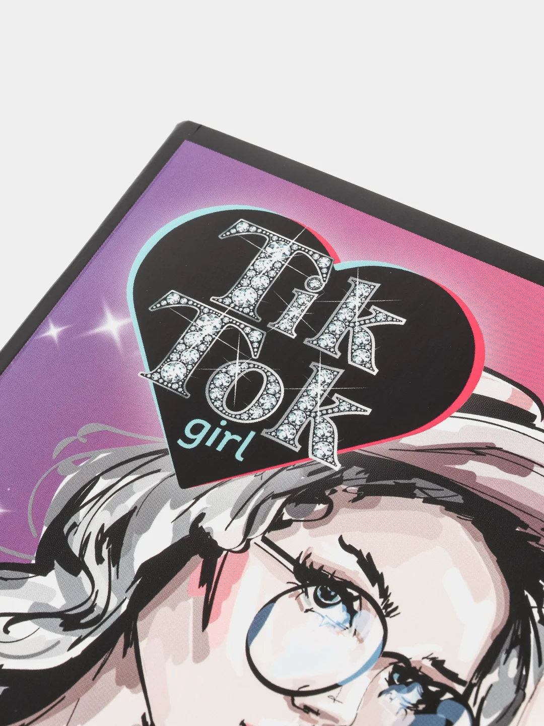 Бежевый тетрадь 48 листов в клетку TIK TOK GIRL