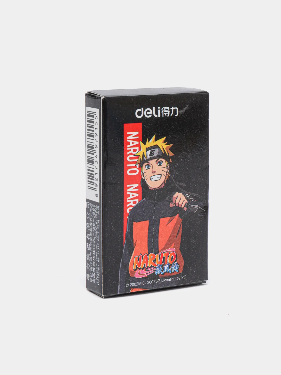Розовый ластик в форме персонажей из аниме "Naruto"