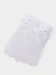 Белый кружево с жемчугом, 1 м