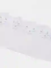 Белый кружево с жемчугом, 1 м