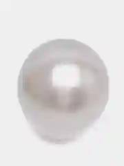 Серебряный шар латексный металлик 30 см, 3 шт