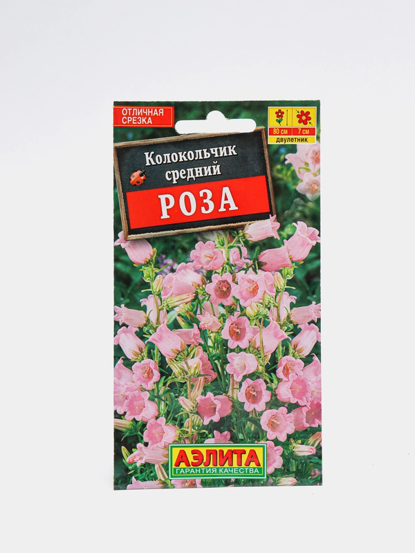 Семена цветов Колокольчик "Роза"