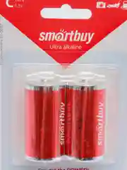 Батарейки алкалиновые SmartBuy, 2 штуки, LR14, тип С