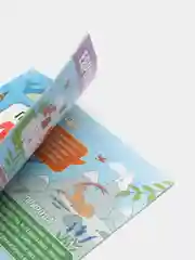 Детская книга "Географический атлас мира с наклейками", Проф-Пресс