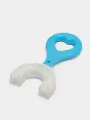 Голубой щетка зубная Body Smile детская, силиконовая, U-образная, красная, синяя