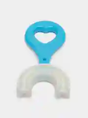 Голубой щетка зубная Body Smile детская, силиконовая, U-образная, красная, синяя