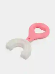 Розовый щетка зубная Body Smile детская, силиконовая, U-образная, красная, синяя