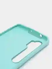 Бирюзовый чехол силиконовый Silicone Cover Case для Xiaomi Mi CC9 Pro, Note 10