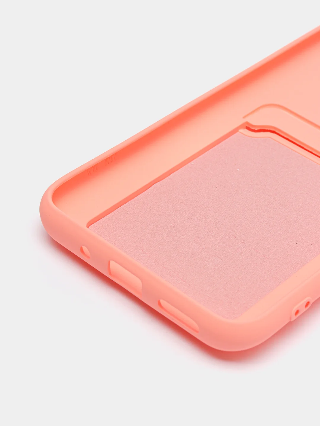 Коралловый wallet Чехол с карманом для карт Xiaomi Redmi 9A, 9C, Note 9 Pro, Note 9S, Mi 11 Lite