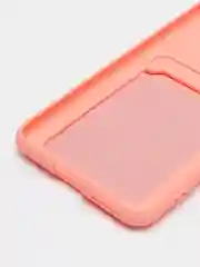 Коралловый wallet Чехол с карманом для карт Xiaomi Redmi 9A, 9C, Note 9 Pro, Note 9S, Mi 11 Lite