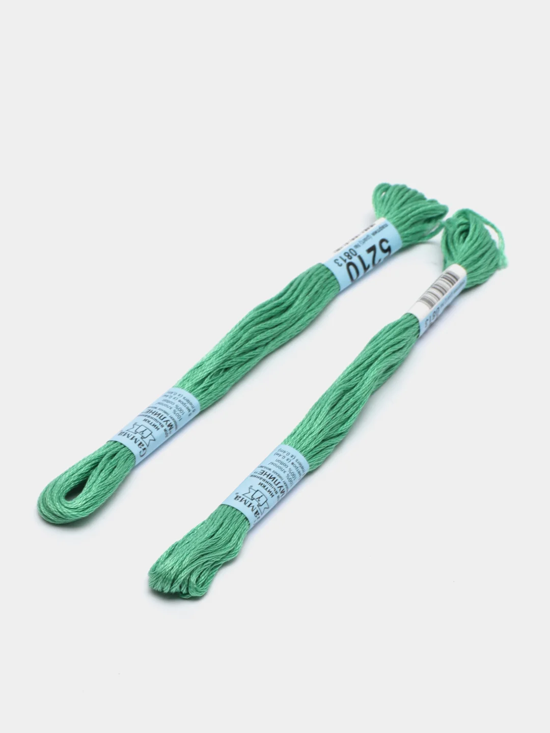 Вишнёвый мулине, нитки для вышивания Gamma, 100% хлопок, номера цветов 5170 - 5220