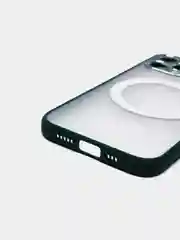 Зеленый case, чехол MagSafe c защитой камеры на IPhone 12, 12 Pro