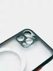 Зеленый case, чехол MagSafe c защитой камеры на IPhone 12, 12 Pro
