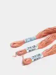 Белый мулине, нитки для вышивания Gamma, 100% хлопок, номера цветов 5170 - 5220