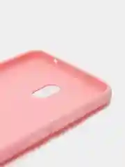 Розовый чехол Xiaomi Redmi 8a силиконовый