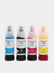 Чернила INKO Premium 101 / 103 для L3100 / L3101 / L3110 / L3150, комплект 4 цвета