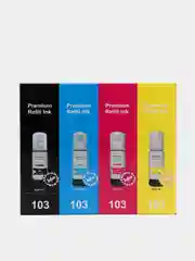 Чернила INKO Premium 101 / 103 для L3100 / L3101 / L3110 / L3150, комплект 4 цвета