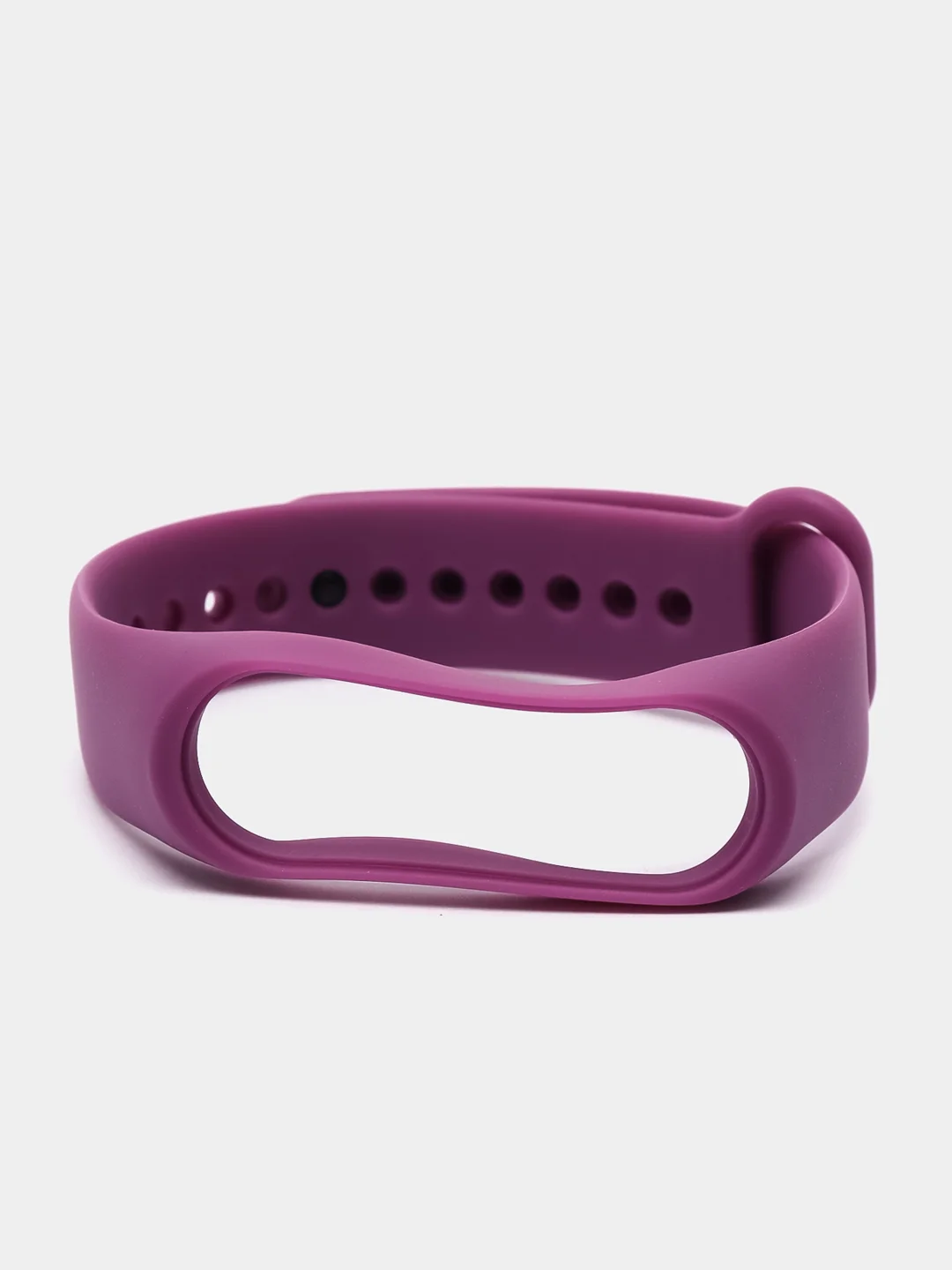 Фиолетовый ремешки из силикона для Xiaomi Mi Band 3 и Mi Band 4, 15 цветов