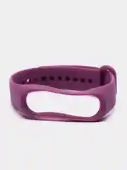 Фиолетовый ремешки из силикона для Xiaomi Mi Band 3 и Mi Band 4, 15 цветов