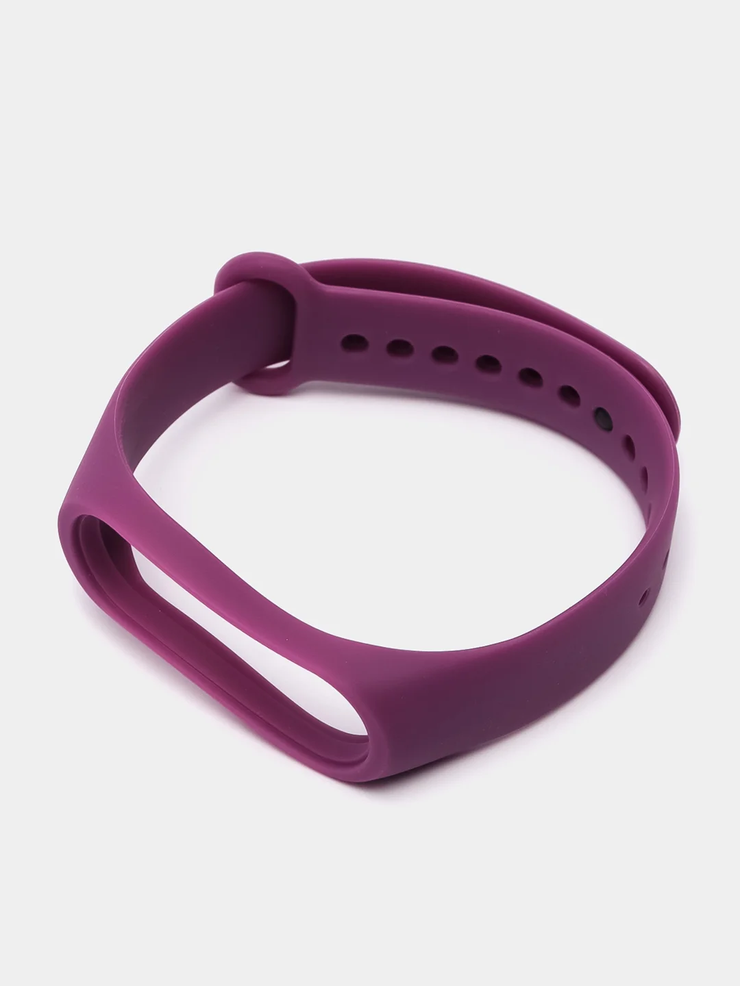Фиолетовый ремешки из силикона для Xiaomi Mi Band 3 и Mi Band 4, 15 цветов