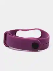 Фиолетовый ремешки из силикона для Xiaomi Mi Band 3 и Mi Band 4, 15 цветов