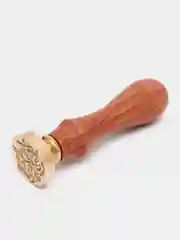 Штамп с ручкой для сургучной печати. Thank you, For you, ажурное сердце