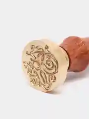 Штамп с ручкой для сургучной печати. Thank you, For you, ажурное сердце