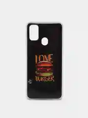 Черный чехол Samsung Galaxy M21 / M30s с рисунком