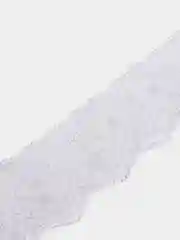 Белый кружево, органза, 2 м, ширина 4 см