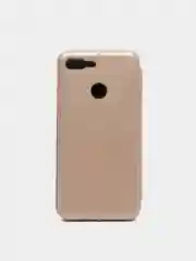 Золотой чехол-книжка для Huawei Honor 9 Lite