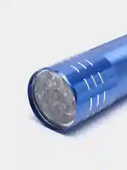 Серый металлик ультрафиолетовый фонарик для маникюра, LED, для сушки гель - лака, УФ - смолы, UV