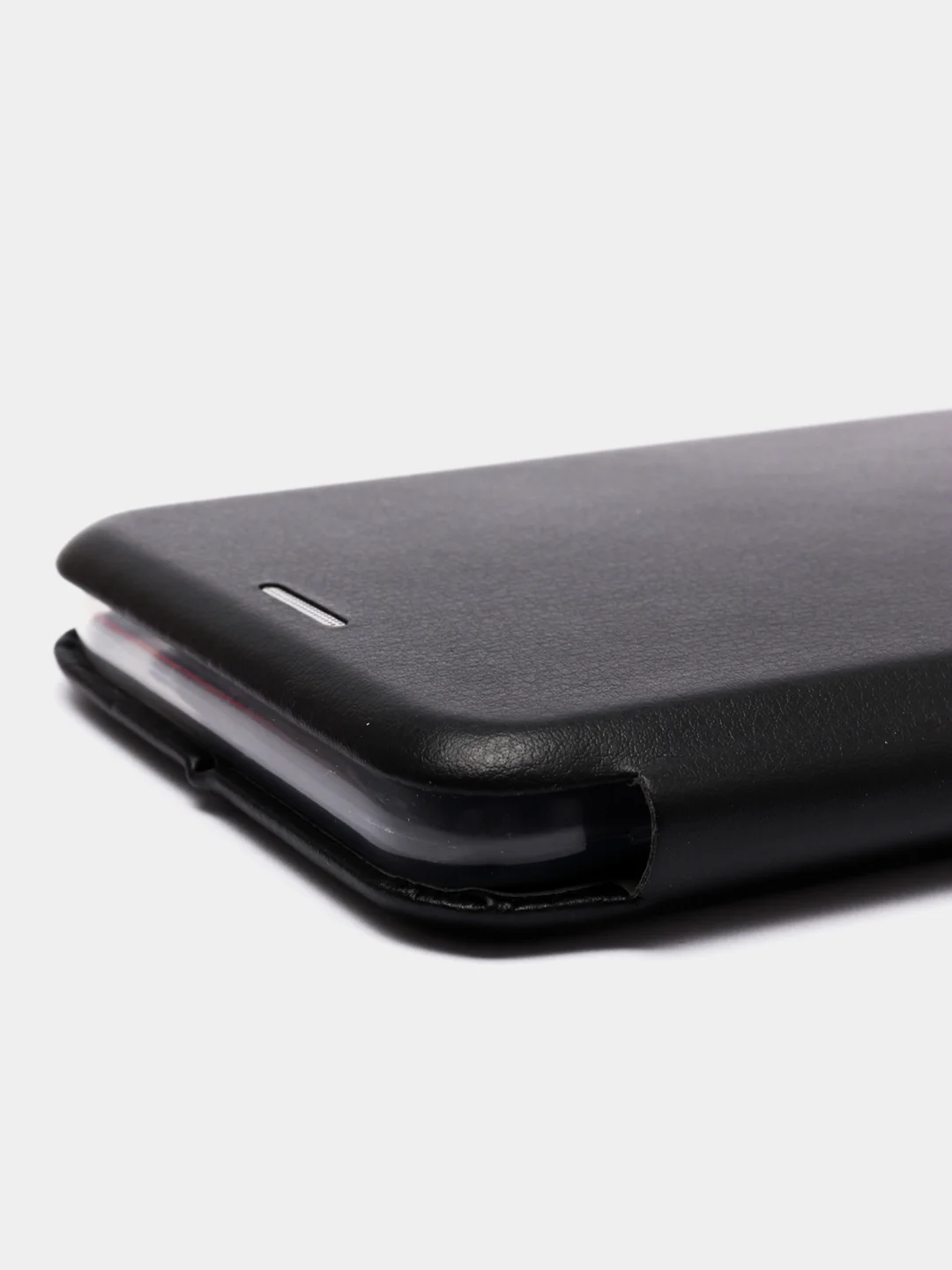 Черный чехол-книжка для Realme C21 / C21Y, C3 / 5 / 6i, C30 / C30S / С31 / С33 / C35