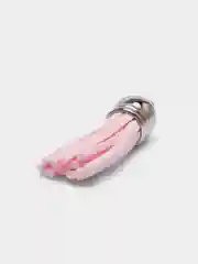 Конфетный кисточки замшевые с серебряным колпачком, 3,8 см