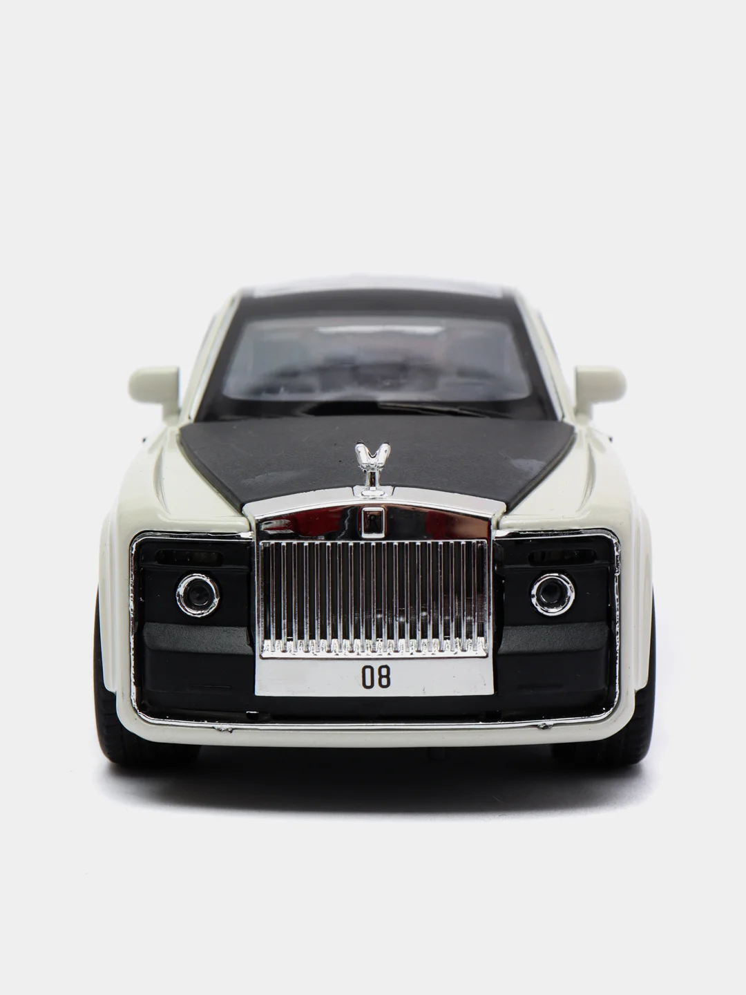 Белый rolls-royce 21 см*7см *6 см