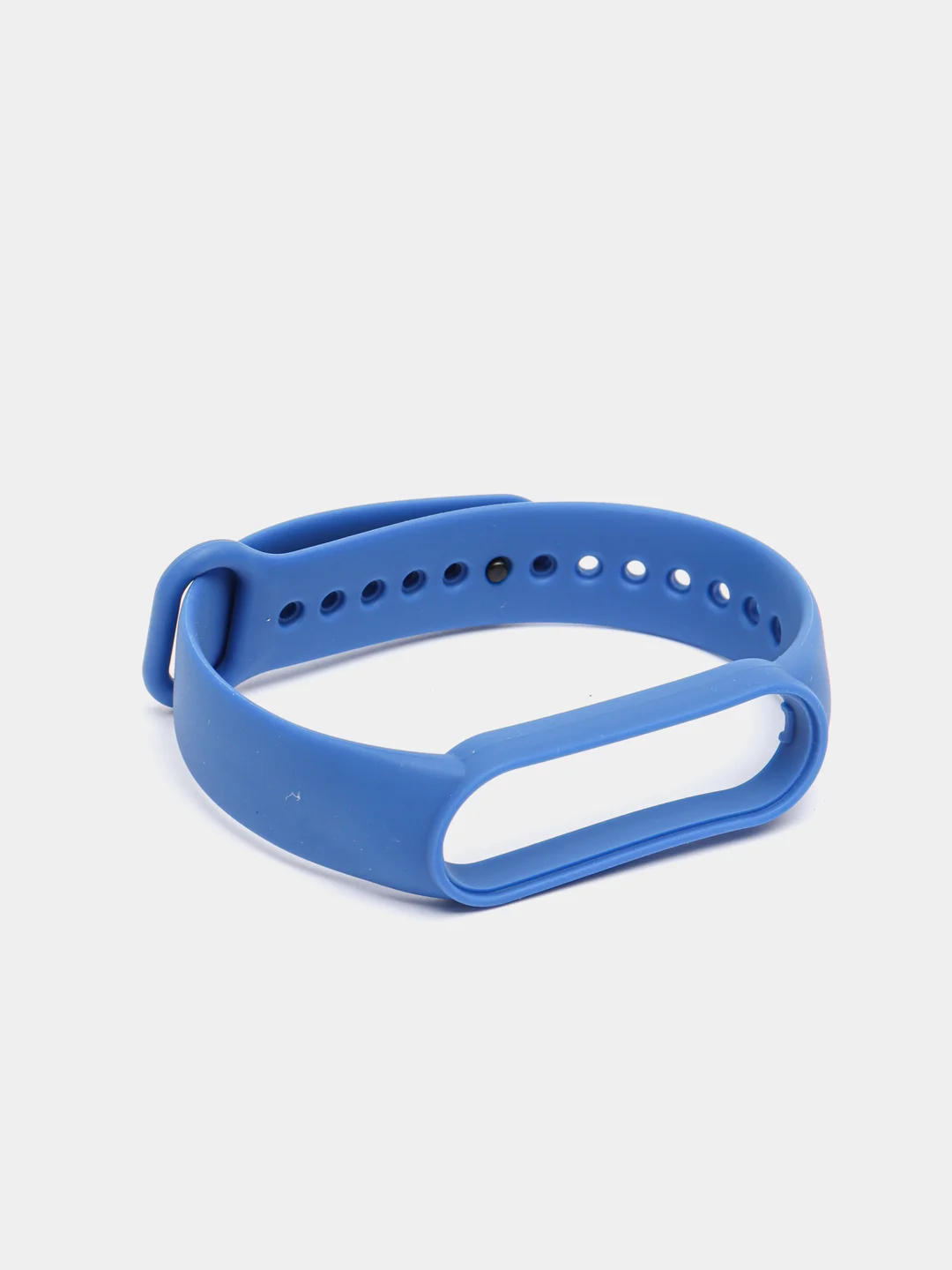 Синий силиконовый ремешок для Xiaomi Mi Band 6, Mi Band 5, ми банд 5/6