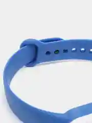 Синий силиконовый ремешок для Xiaomi Mi Band 6, Mi Band 5, ми банд 5/6