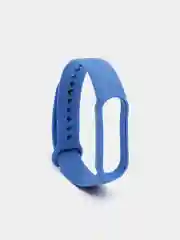 Синий силиконовый ремешок для Xiaomi Mi Band 6, Mi Band 5, ми банд 5/6