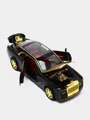 Черный rolls-royce 21 см*7см *6 см