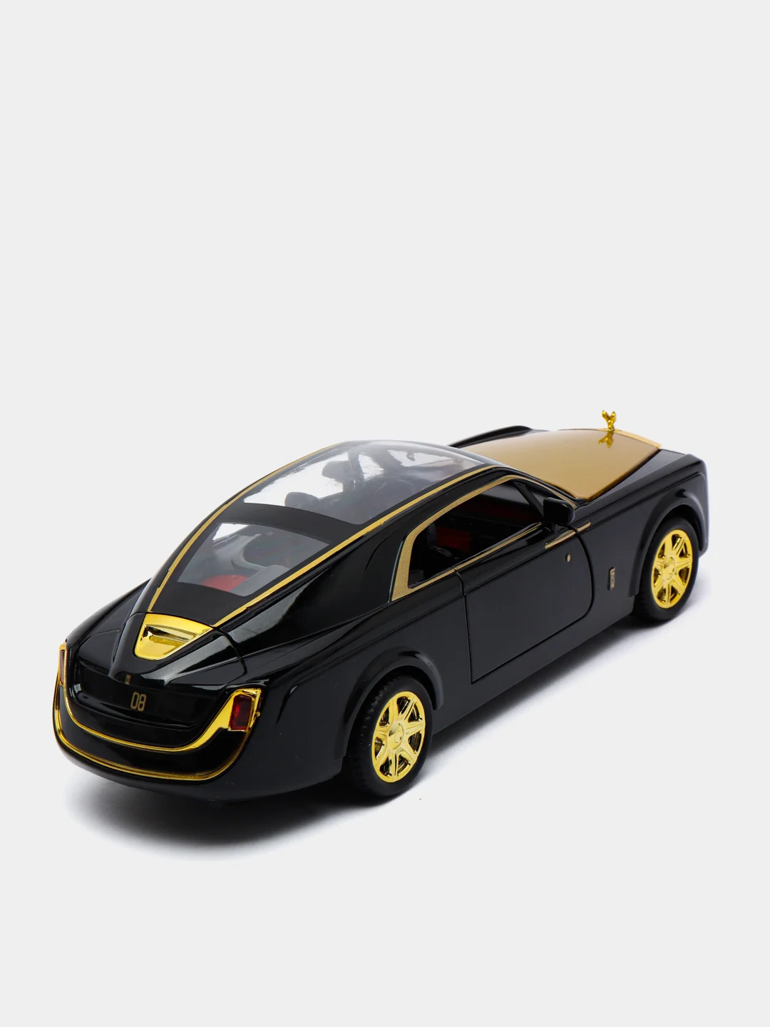 Черный rolls-royce 21 см*7см *6 см