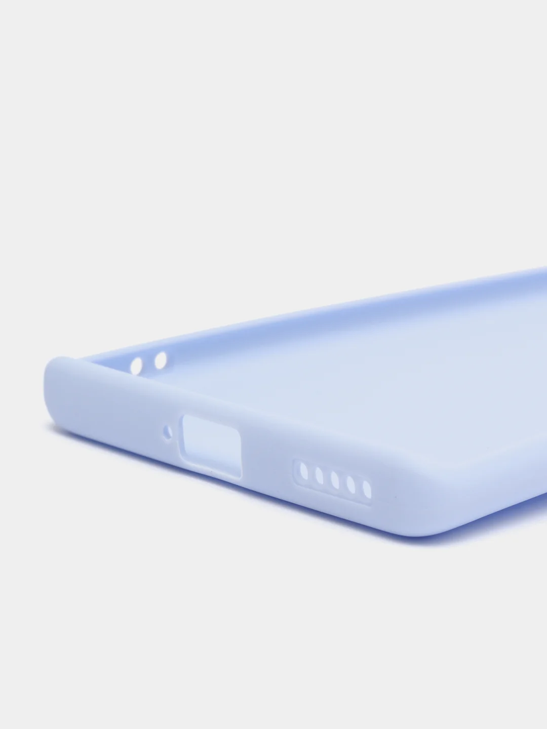 Голубой чехол силиконовый для Honor 60