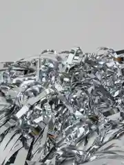 Серебряный занавес для фотозоны "Дождик", без голографии, 1 х 2 м